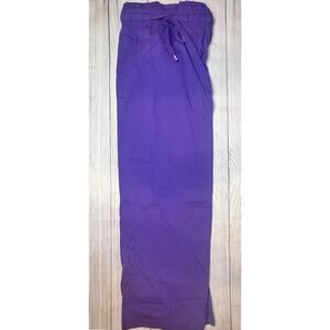 Freedom Fit Zone Women’s Purple Skirt 2X Cotton Side Slits & Pockets NWOT